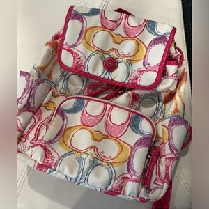 Small Coach Backpack